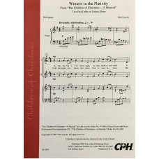 Witness to the Nativity 2pt/Unison Choral (license)